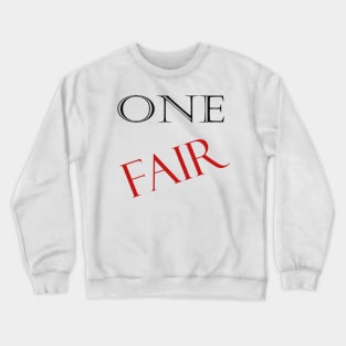 ONE FEAR Crewneck Sweatshirt